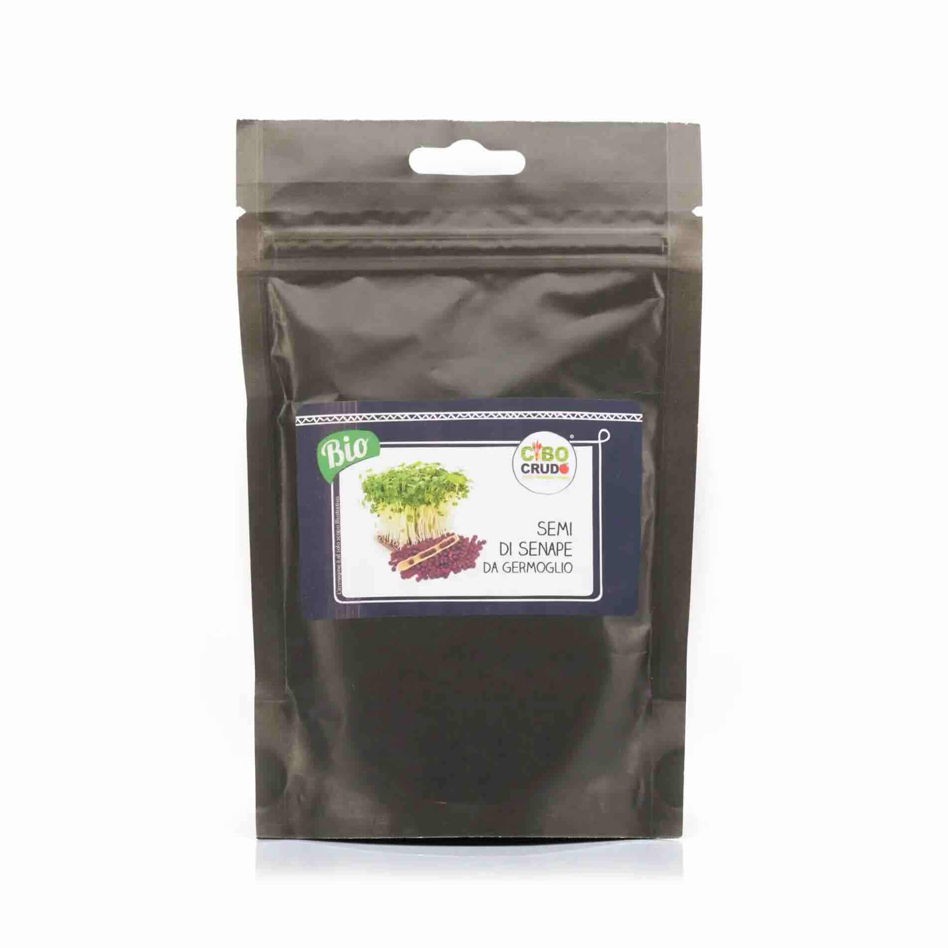 Semi di Senape Crudi Bio - Raw Organic - 125 gr